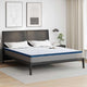 Vidaxl matrastopper wit 200 x 200 cm jacquard stof