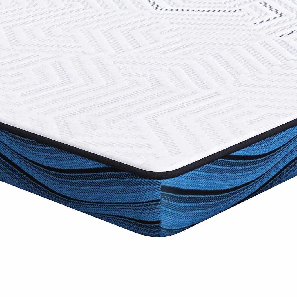 Vidaxl matrastopper wit 100 x 200 cm jacquard stof