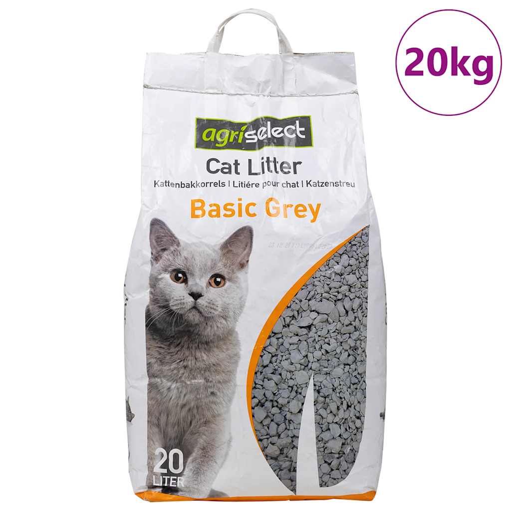 Arena para gatos VidaXL con aroma a talco para bebés bentonita 20l