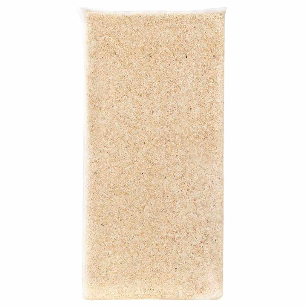 Vidaxl virutas de madera para excrementos animales madera de coníferas 24 kg