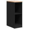 Vidaxl garagekast 30x51x85 cm massief grenenhout zwart