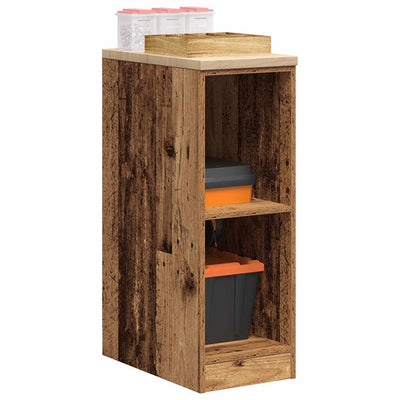 Armadio da garage Vidaxx 30x51x85 cm in legno vecchio di pino massiccio