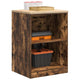 Vidaxl garagekast 60x51x85 cm massief grenenhout gerookt eiken