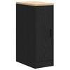 Mobile da garage Vidaxx 30x51x85 cm in legno di pino massiccio nero