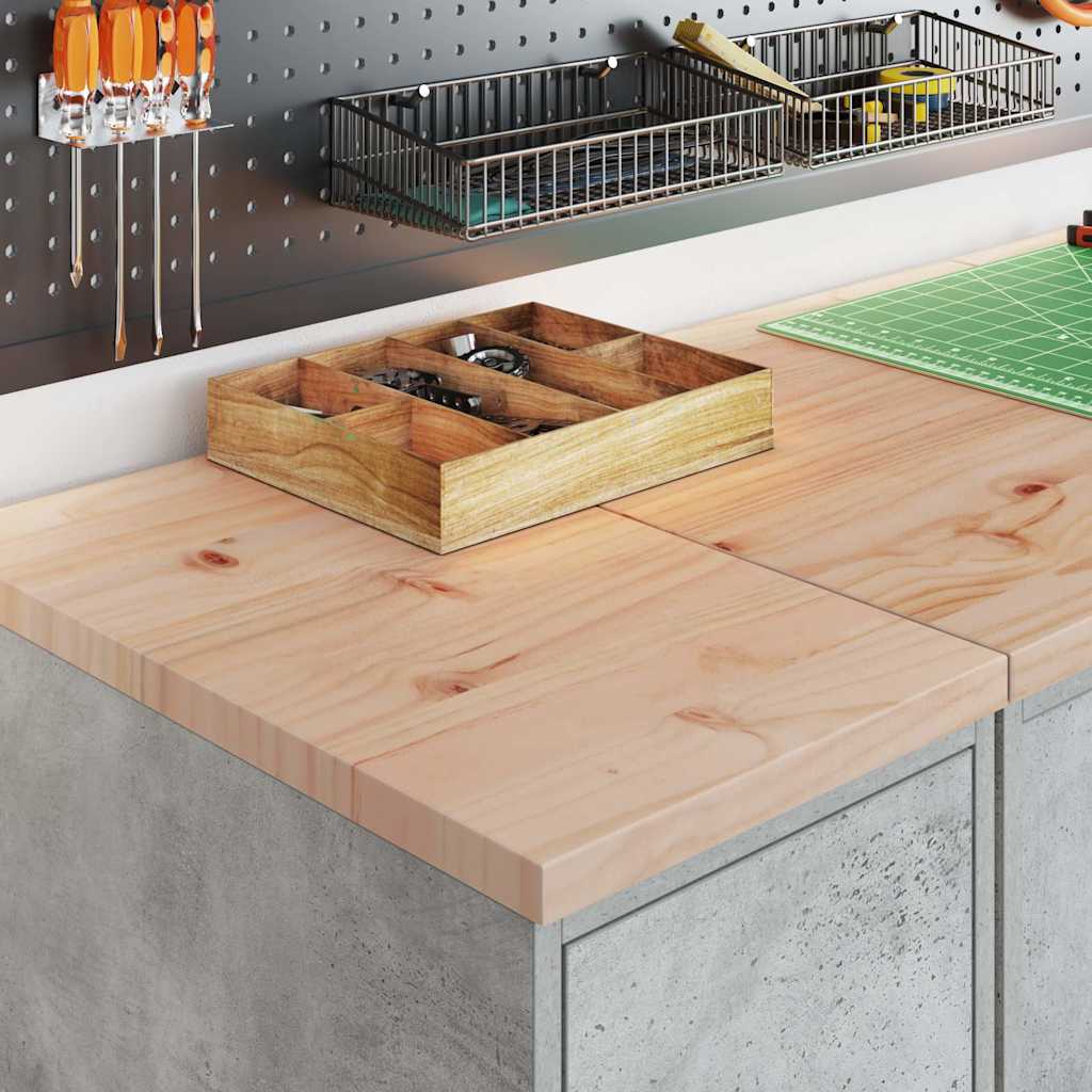 Vidaxx armario de garaje 30x51x85 cm madera maciza de pino gris hormigón