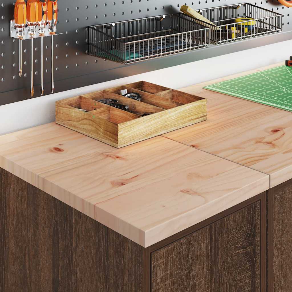 Armario de garaje Vidaxx 30x51x85 cm madera maciza de pino, roble marrón