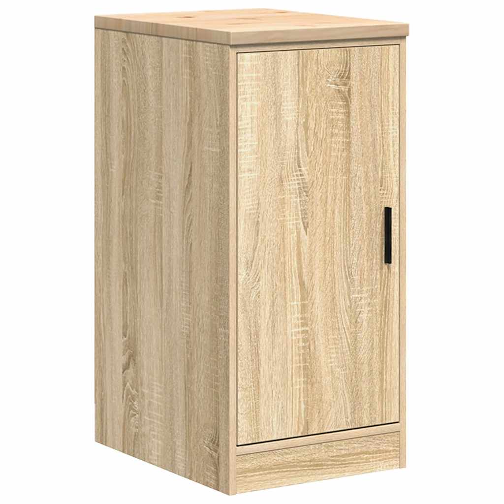 Vidaxl garagekast 40x51x85 cm massief grenenhout sonoma eikenkleurig
