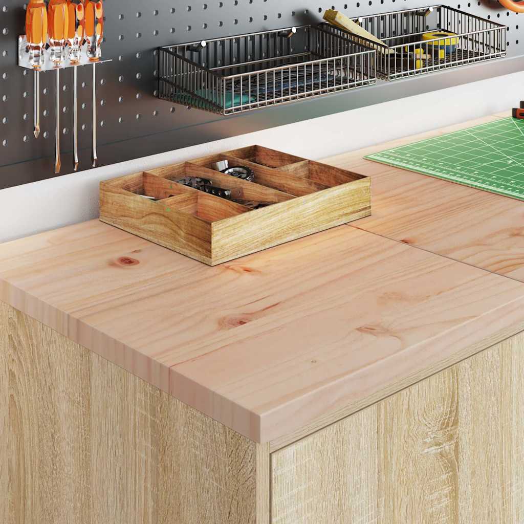 Vidaxl garagekast 40x51x85 cm massief grenenhout sonoma eikenkleurig