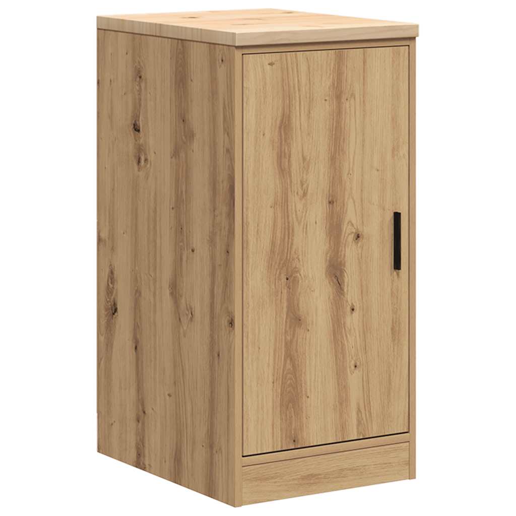 Armario de garaje Vidaxx 40x51x85 cm madera maciza de pino color roble artesanal