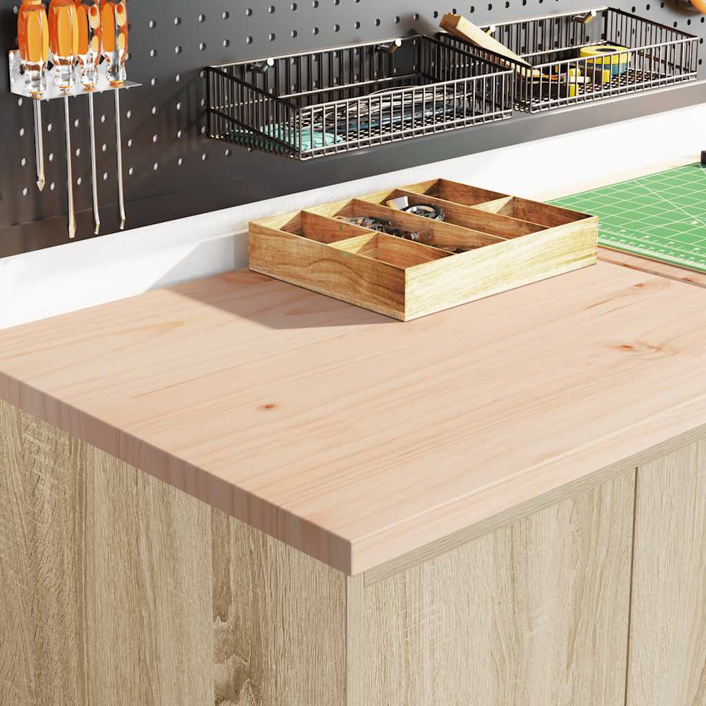 Vidaxl garagekast 60x51x85 cm massief grenenhout sonoma eikenkleurig