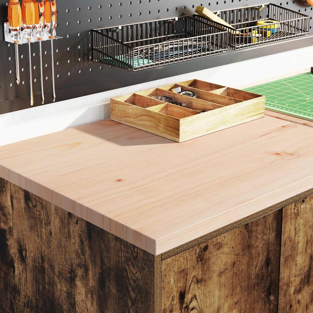 Vidaxl garagekast 60x51x85 cm massief grenenhout gerookt eiken