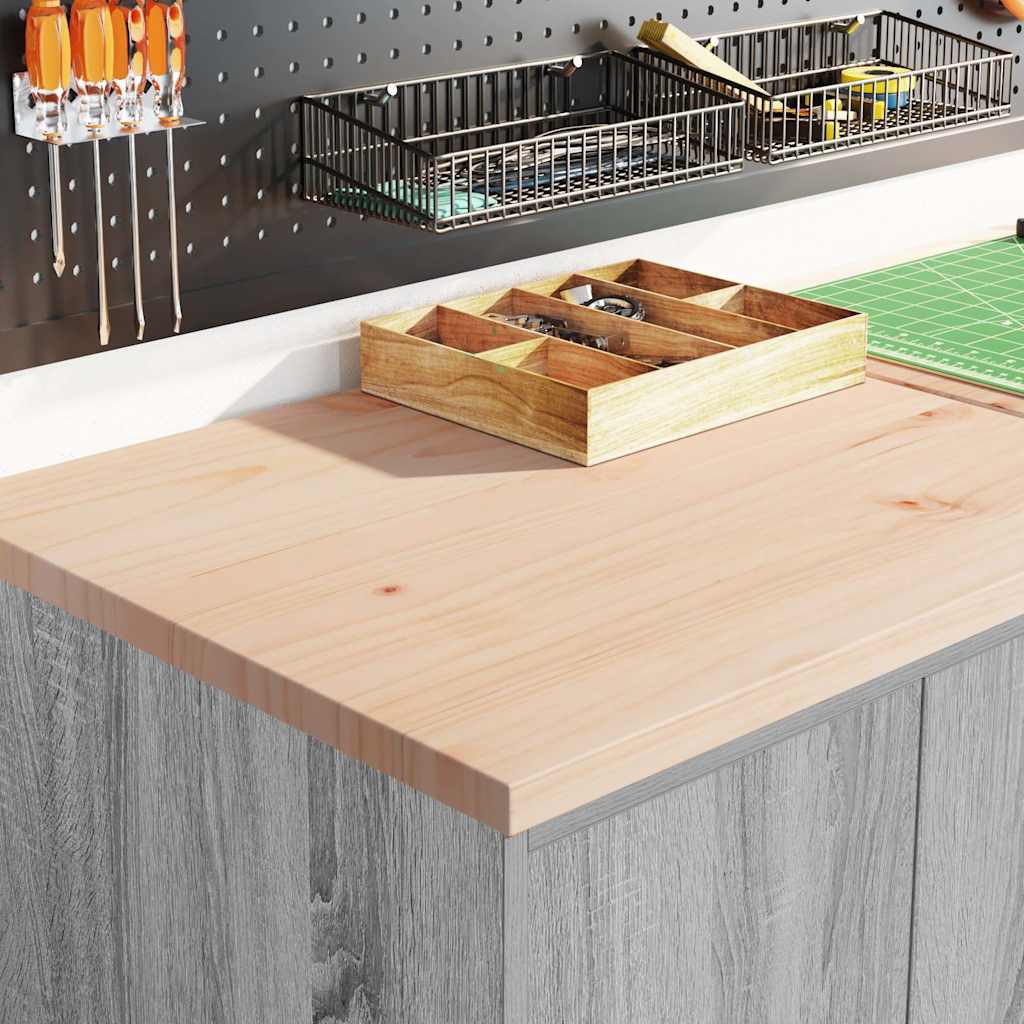 Vidaxl garagekast 60x51x85 cm massief grenenhout grijs sonoma