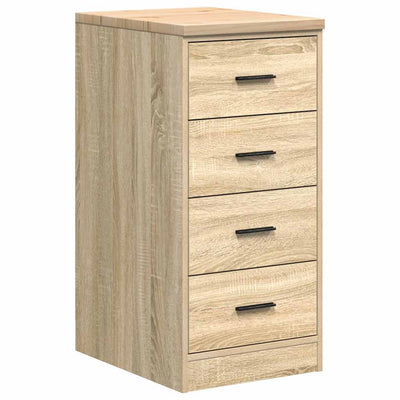 Armadio garage Vidaxx 40x51x85 cm in legno massello di pino color rovere Sonoma