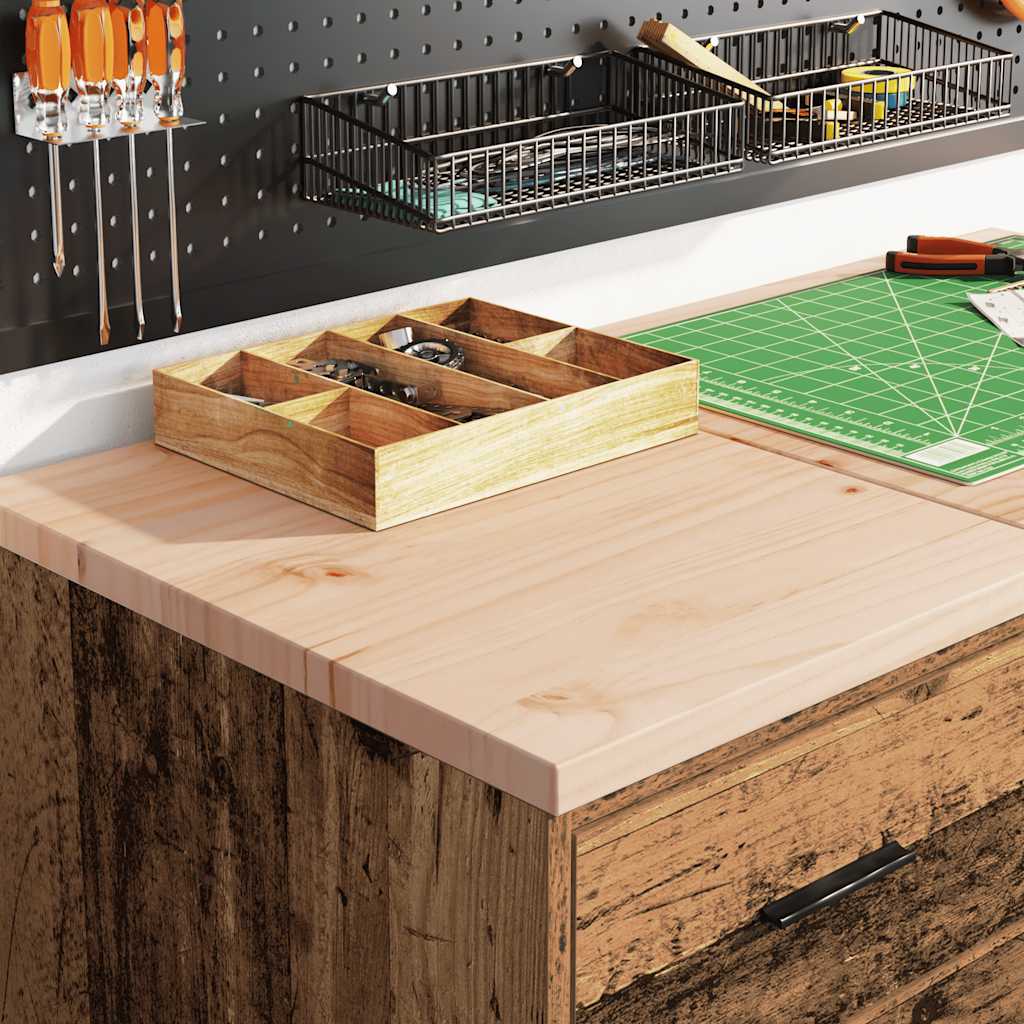 Vidaxl garagekast 40x51x85 cm massief grenenhout oud hout