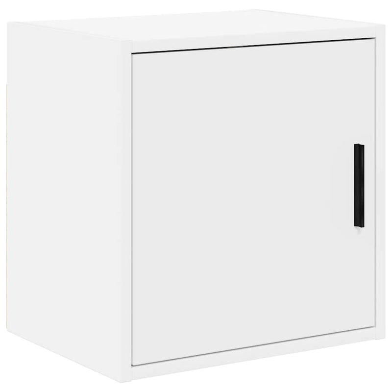 Pensile da garage Vidaxx rifinito in legno bianco