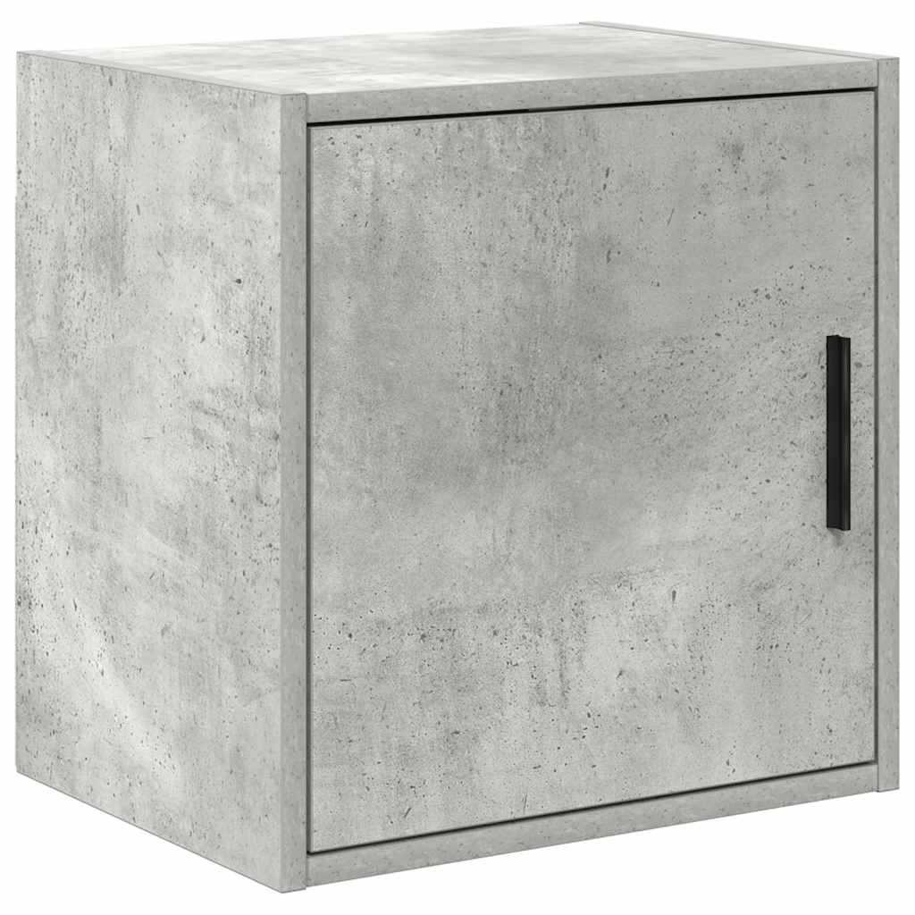 Vidaxx armario de pared para garaje madera con acabado gris hormigón
