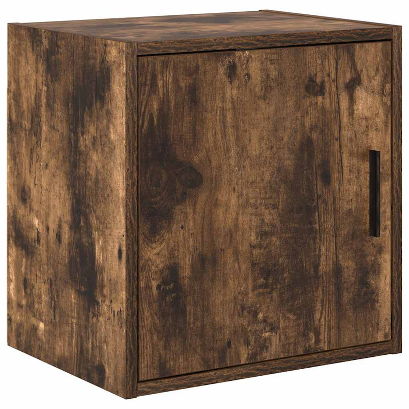 Armario de pared para garaje Vidaxx elaborado en madera de roble ahumado