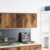 VidaXL armarios de pared para garaje 2 piezas madera procesada, madera vieja