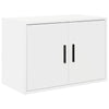Mueble de pared para garaje Vidaxx acabado madera blanco