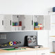 Vidaxl garagewandkasten 2 st spaanplaat wit