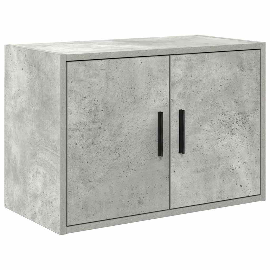 Vidaxx armario de pared para garaje madera con acabado gris hormigón