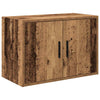 Vidaxl garage wandkast bewerkt hout oud hout