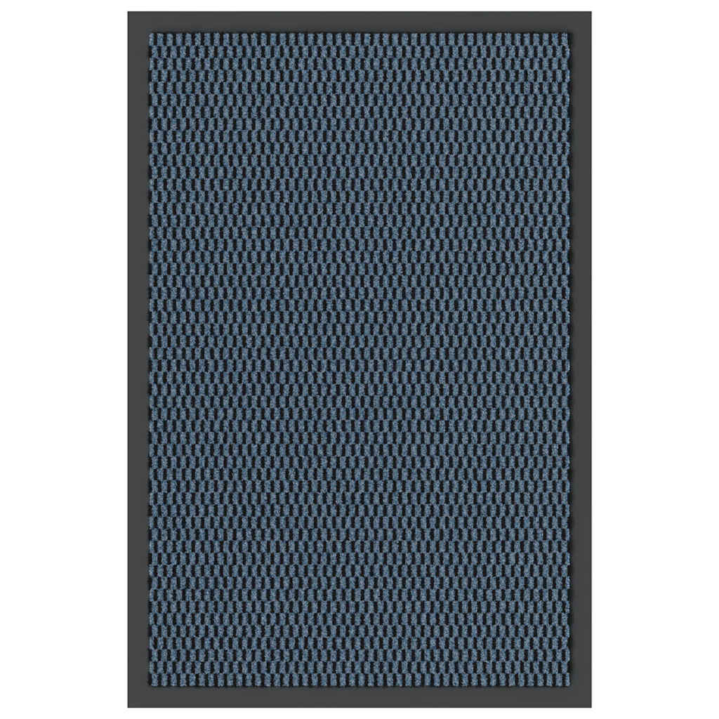 Vidaxl deurmat 40x60 cm blauw