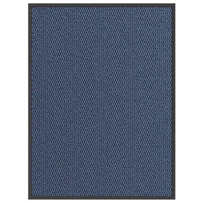 Vidaxl deurmat 80x120 cm blauw