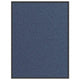 Vidaxl deurmat 80x120 cm blauw