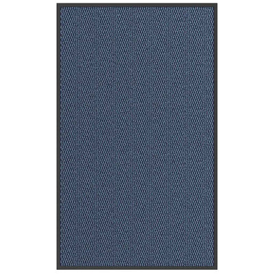 Vidaxl deurmat 90x150 cm blauw