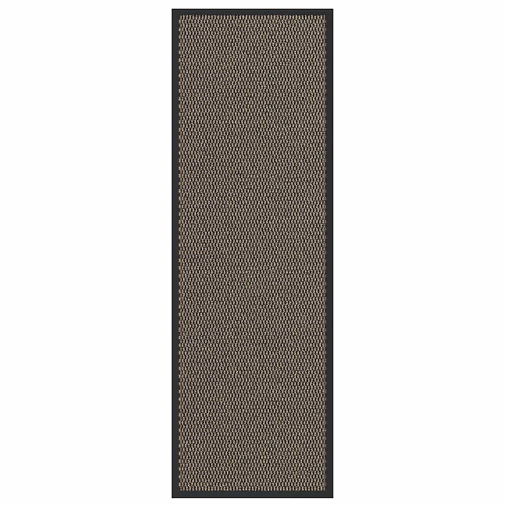 Vidaxx felpudo 60x180 cm marrón