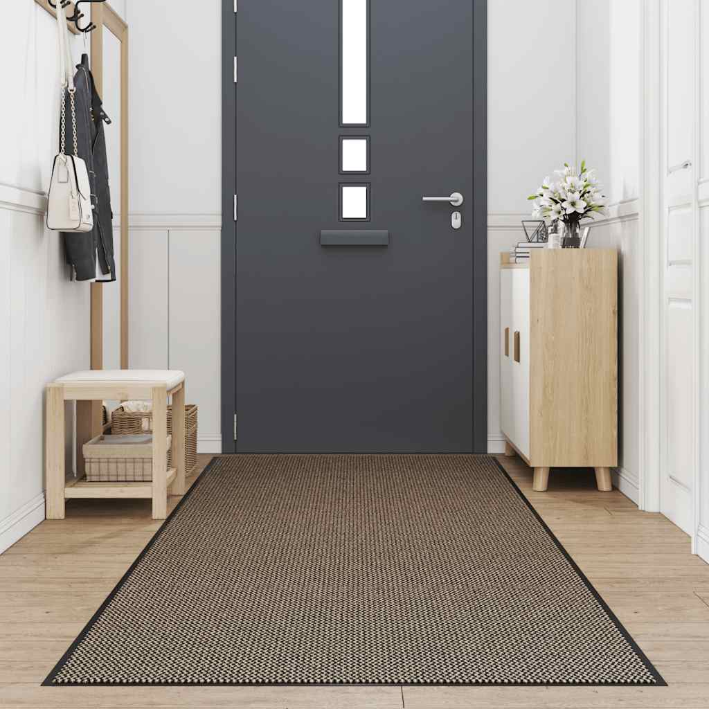 Vidaxx felpudo 115x300 cm marrón