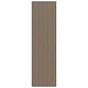 Vidaxl deurmat 115x400 cm bruin