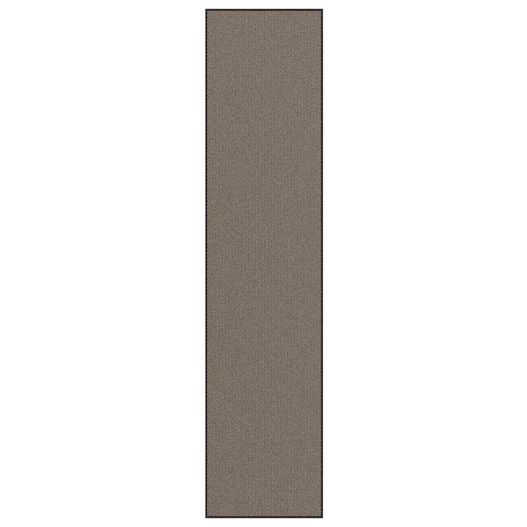 Vidaxl deurmat 115x500 cm bruin
