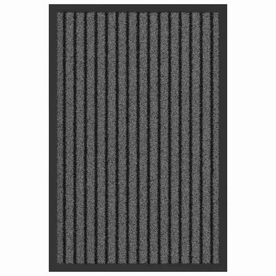 Vidaxl deurmat zwart 40 x 60 cm polypropyleen
