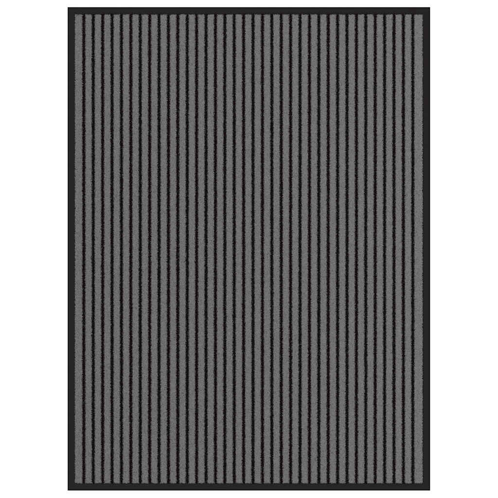 Zerbino Vidaxx 90x120 cm a righe nere e grigie