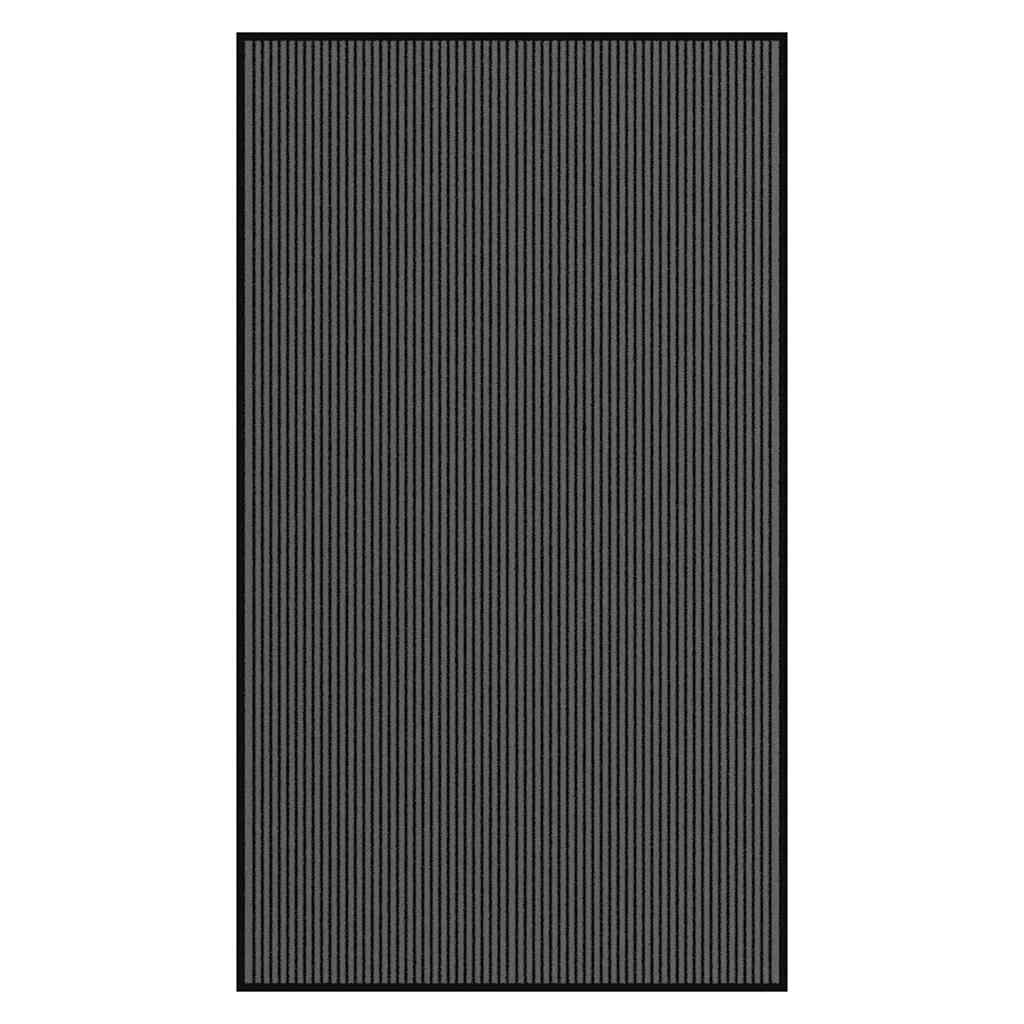 Zerbino Vidaxx 115x200 cm a righe nere e grigie