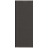 Vidaxl deurmat 115x300 cm gestreept zwart en grijs