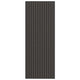 Zerbino Vidaxx 115x300 cm a righe nere e grigie