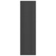 Vidaxx felpudo 115x400 cm a rayas 115x400 cm negro y gris