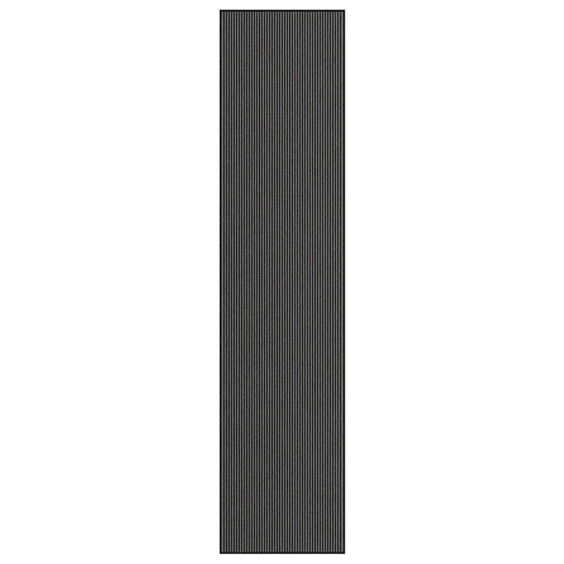 Zerbino Vidaxx 115x500 cm a righe nere e grigie