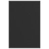 Vidaxx felpudo 60x90 cm negro