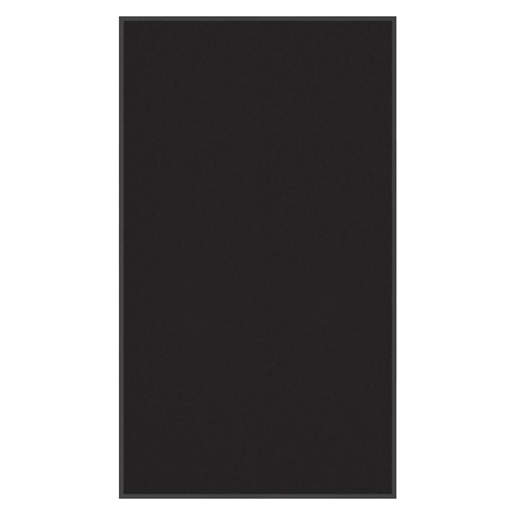Vidaxx felpudo 115x200 cm negro