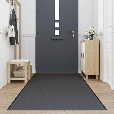 Vidaxl deurmat 115x300 cm antracietkleurig