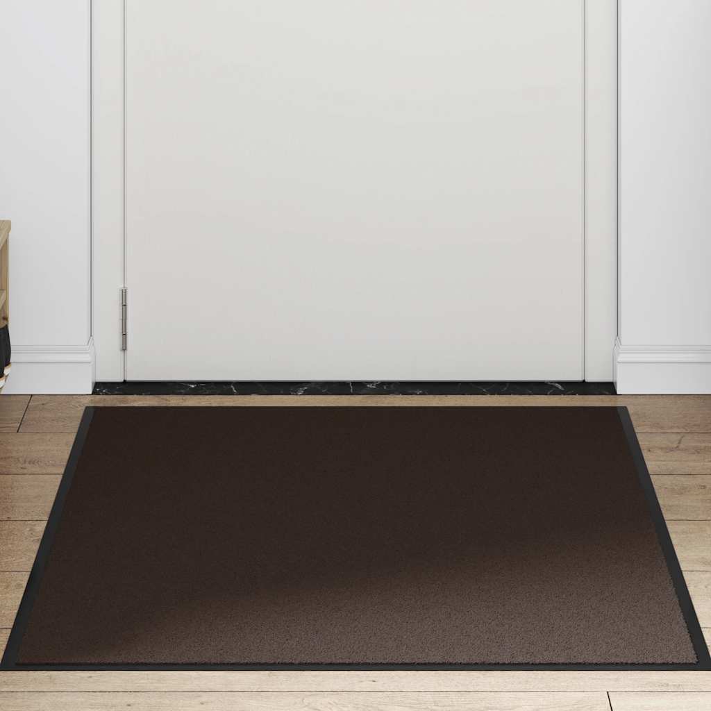 Vidaxl deurmat 80x120 cm bruin