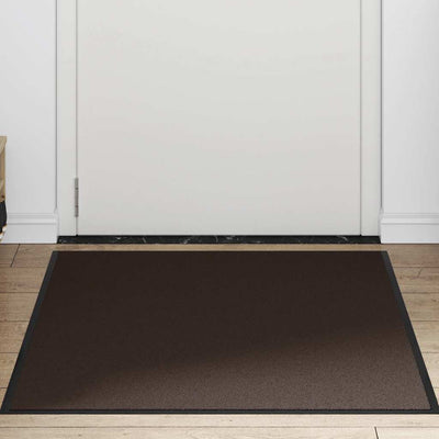 Vidaxl deurmat 90x150 cm bruin