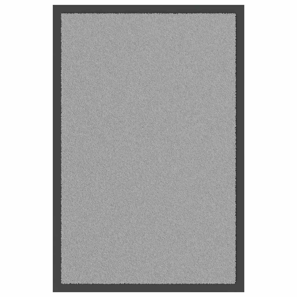 Vidaxl deurmat 40x60 cm grijs