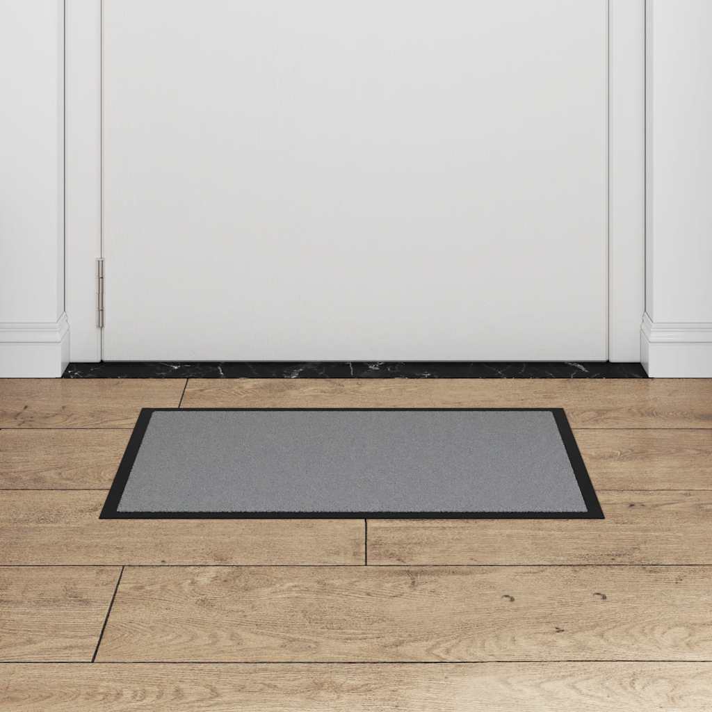 Vidaxl deurmat 40x60 cm grijs