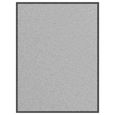 Vidaxl deurmat 90x120 cm grijs