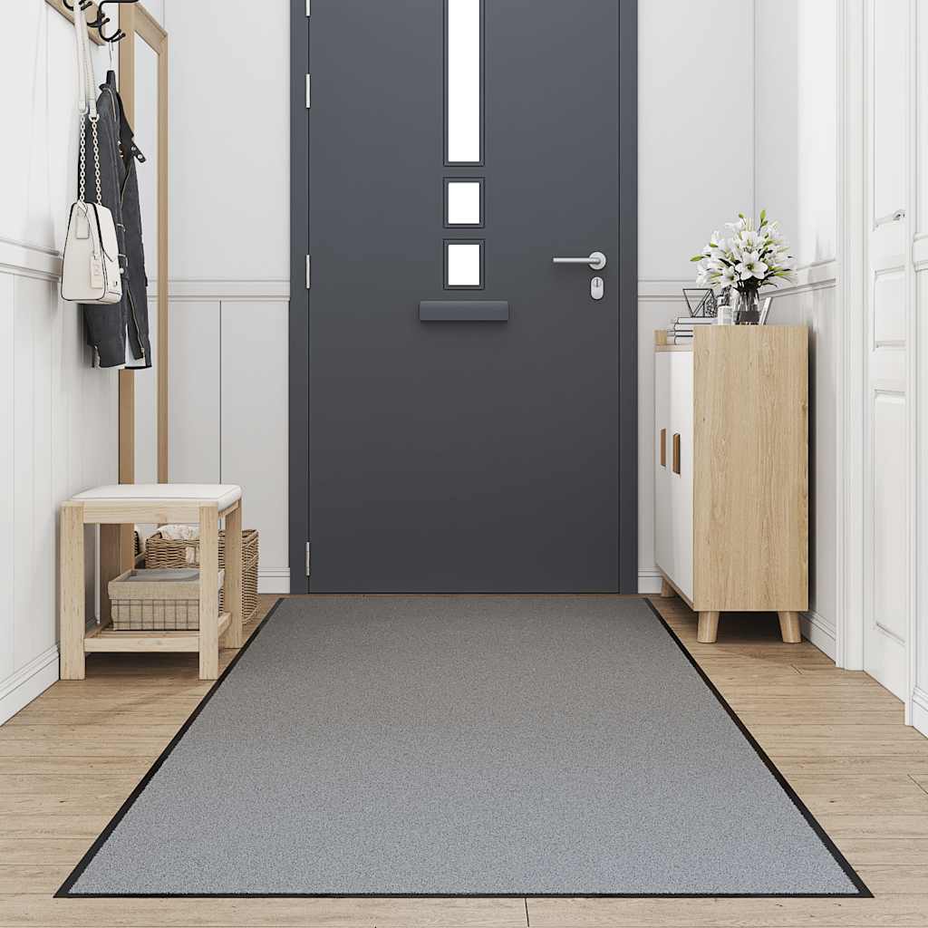 Vidaxx felpudo 115x300 cm gris